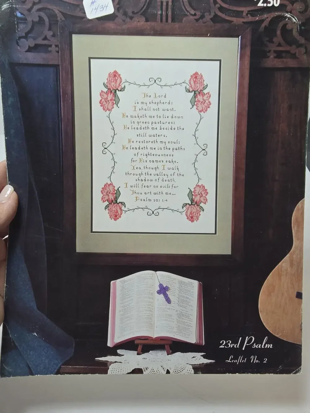Scriptures~ Counted Cross Stitch Pattern Booklets~ Vintage
